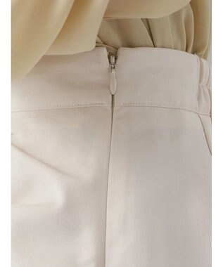 earth music&ecology ギャザーナロースカート Ivory