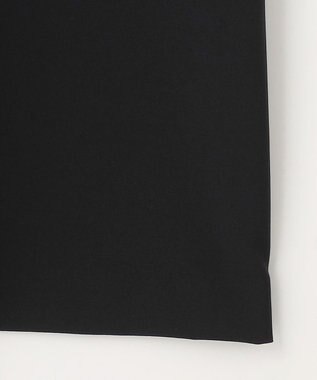 自由区 【カタログ掲載・洗える】ドレープスリーブ ワンピース ブラック