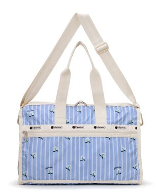 LeSportsac DELUXE MED WEEKENDER/ジャスミンストライプ ジャスミンストライプ