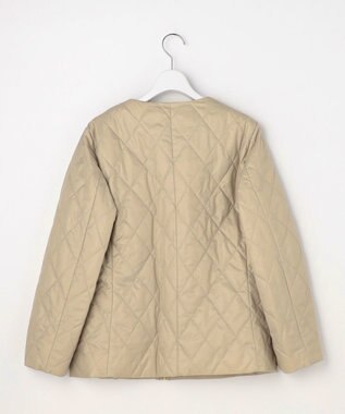 J.PRESS LADIES 【2way】スパンライクナイロンタッサー フーデッド コート キャメル系