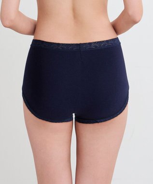 WACOAL 【ディアヒップ】 ショーツ はきこみ丈ふかめ 綿混(身生地) ヒップを包みこむフィット感 やさしいはきごこち PPA112 /ワコール バイオレット