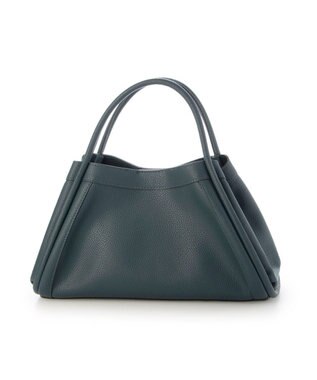 UNBILLION カシュカシュ cachechche / 通しハンドルシュリンク横長トート ブルー