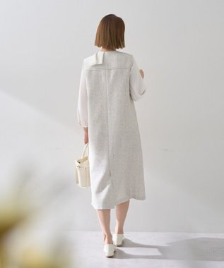 YECCA VECCA ツイードジレジャンスカ Ivory