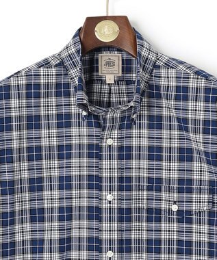 J.PRESS MEN ドビータータンマルチチェック シャツ /B.D ブルー系3