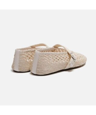 STEVE MADDEN ALARA シアーラフメリージェーンフラット サンドベージュ