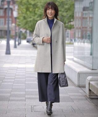 J.PRESS LADIES PEASパール ブローチ シルバー系