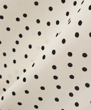 YECCA VECCA ホイップスリーブブラウス Dot