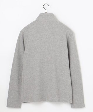 JOSEPH ABBOUD 【キングサイズ】ハイネック フルZIPブルゾン ライトグレー系