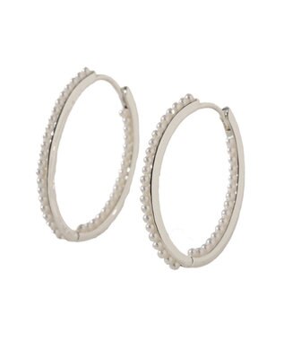 Green Parks パールラインワンタッチピアス