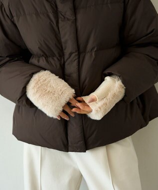 UNFILO フェイクファー グローブ