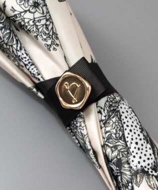 AURORA Beaurance（ビューランス）オリジナルプリント雨傘（長傘） クリーム