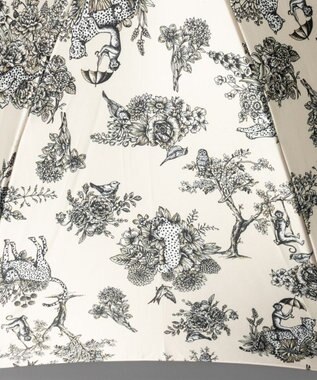 AURORA Beaurance（ビューランス）オリジナルプリント雨傘（長傘） クリーム