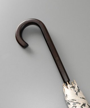 AURORA Beaurance（ビューランス）オリジナルプリント雨傘（長傘） クリーム