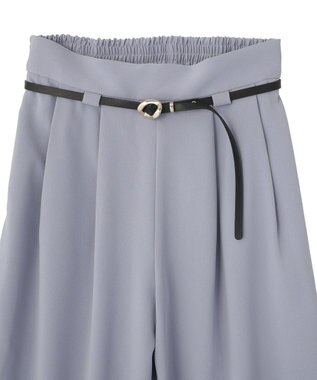 Green Parks ベルト付きスカーチョ Sax