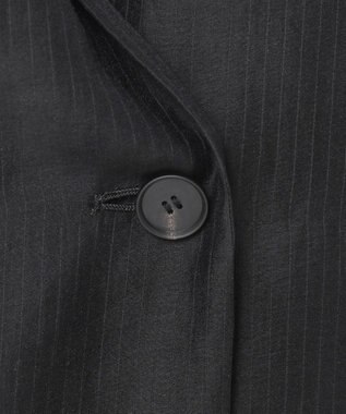 ICB 【接触冷感・速乾・洗える】 リヨセルシアー ジャケット ブラックストライプ系