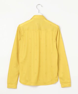 23区GOLF 【WOMEN】ワッペンプリント鹿の子シャツ キャメル系