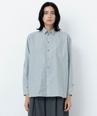 NAVE シャーティング グリーンストライプ