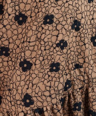 muuc 【手刺繍のような刺繍が美しい】ハイドランジア ブラウス ベージュ