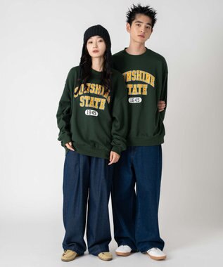 WEGO 【ユニセックス着用ITEM/SMLサイズ展開】アソートグラフィックプルオーバー 柄19