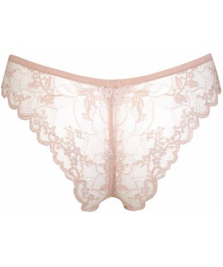 WACOAL Ｔバック ショーツ BXC408とペア はきこみ丈あさめ 総レース ソング レディース PXC408 /ワコール ピンク