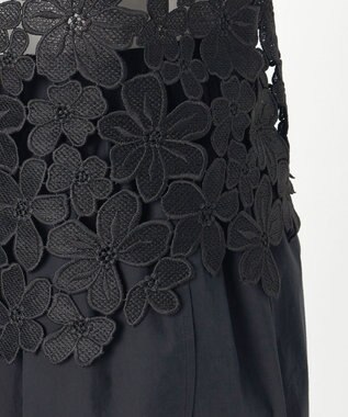 23区 【GOLD LABEL】エンブロイダリーレース キャミソール ブラック系