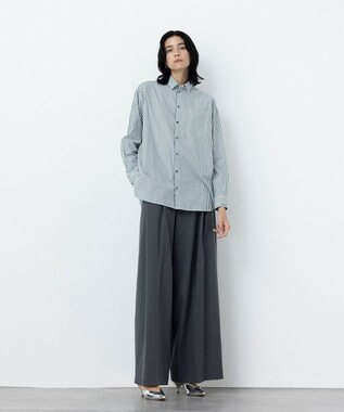 NAVE シャーティング グリーンストライプ