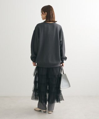 Green Parks ■ＲＵＳＳＥＬＬ　ロゴ刺繍スウェット Charcoal Gray