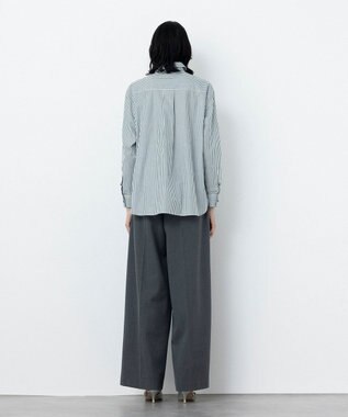 NAVE シャーティング グリーンストライプ