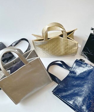 ROOTOTE 1056【ルートートの定番】LT.スクエア.クラシック-B 02：キルティング・ゴールド