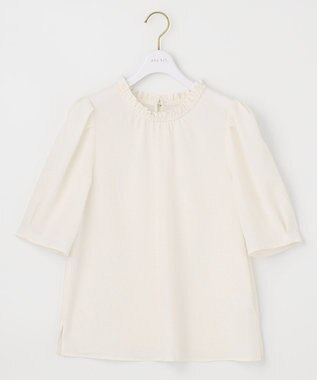 ANY SIS 【洗える】シアーストライプ ブラウス アイボリー