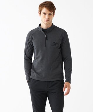 JOSEPH ABBOUD MOUNTAIN 【UNISEX】ウォームバックフリース カットソー グレー系