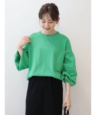 AMERICAN HOLIC 袖ボリュームニットプルオーバー Off White