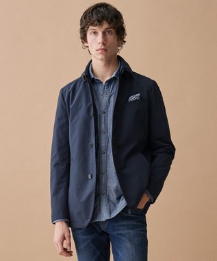 JOSEPH ABBOUD 【サスティナブル素材/JAPANファブリック/ECO撥水】キューブテックス ブルゾン