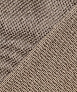 自由区 【カタログ掲載・洗える】ハイツイストコットンアセテート異素材コンビ トップス ダークサンドxサンド