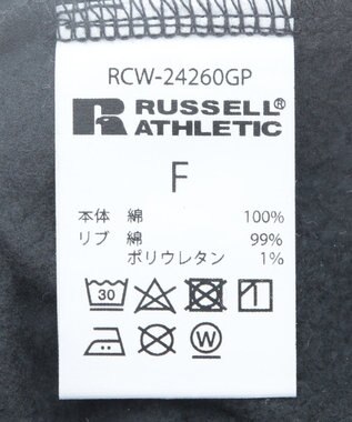 Green Parks ■ＲＵＳＳＥＬＬ　ロゴ刺繍スウェット Charcoal Gray