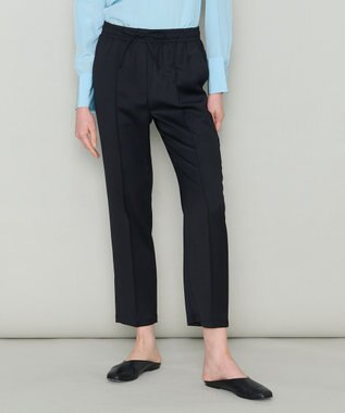 JOSEPH パステルウール　イージートラウザーズ Black