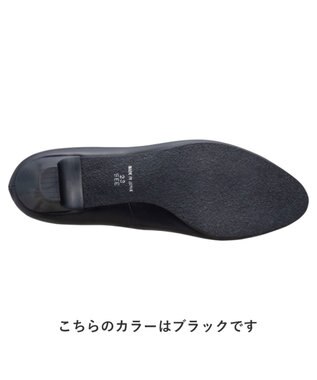 REGAL FOOT COMMUNITY 【ビューフィット】A86X プレーンパンプス パンプス ブラックパール