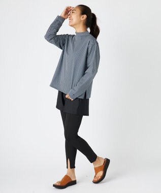 OP／FILA 【ocean pacific】モックネックラッシュガード付き 水着5点セット