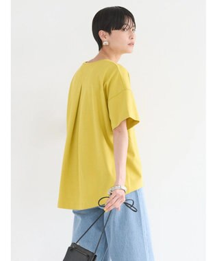 AMERICAN HOLIC 接触冷感バックタックポンチプルオーバー Yellow