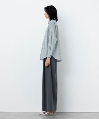 NAVE シャーティング グリーンストライプ