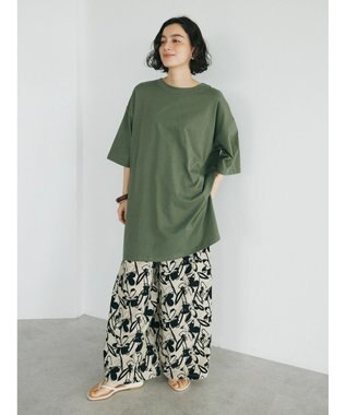 CRAFT STANDARD BOUTIQUE リングドットチュニック Khaki