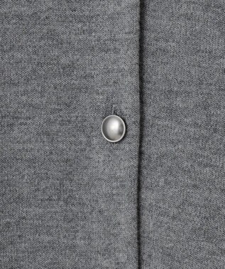 自由区 L 【WEB&一部店舗限定】スムージーニット カーディガン チャコール