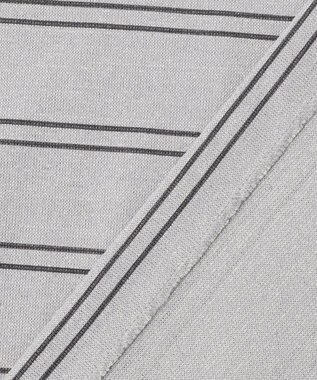 JOSEPH ABBOUD 【エコ素材和紙使用・日本素材を日本縫製 ・軽量・通気性】和紙フライスボーダーＴシャツ ライトグレー系2