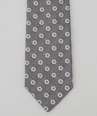 GOTAIRIKU 【Fermo Fossati】小紋 ネクタイ グレー系4