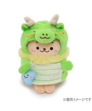 Mother garden しろたん ついてきちゃうしろたん マスコット 着せ替え服 干支 辰 0