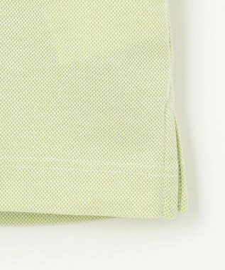 JOSEPH ABBOUD ギフトに！【老舗アロハブランドとコラボレーション】カハラ アロハ ダディ ポロシャツ ライトグリーン×ライム襟