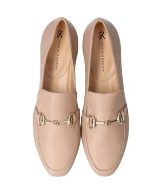 INTER-CHAUSSURES 【FABIO RUSCONI】サケットビットローファー ベージュ