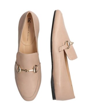 INTER-CHAUSSURES 【FABIO RUSCONI】サケットビットローファー ベージュ