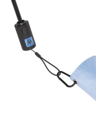 MOONBAT 【WEB限定/遮光率100%/遮熱/UV】POLO RALPH LAUREN（ポロ ラルフローレン）晴雨兼用日傘 ポロベア 無地 折りたたみ傘 自動開閉 サックスブルー