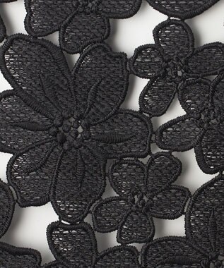 23区 【GOLD LABEL】エンブロイダリーレース キャミソール ブラック系